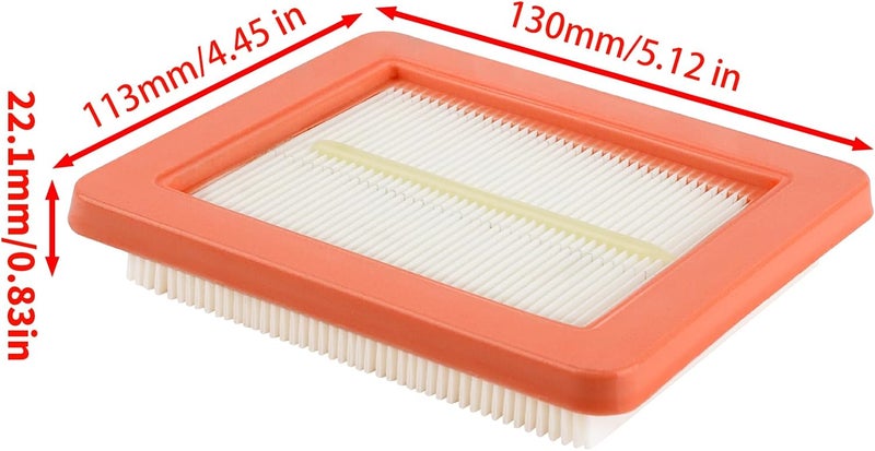 Ferilter GCV160 Air Filter Fuel Filter for Honda GCV160 GCV170 GCV190 GCV200 GC160 GC190 Engine 17211-Z8B-901 Air Filter 16952-Z8B-000 Fuel Filter Tune up Kit for Honda HRX217 HRN216 Lawn Mower Parts - Image 2